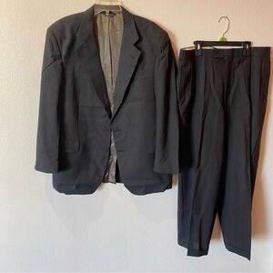 Roger Stuart Cricketeer Classic Black Men's Suit ( see measurements)